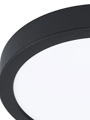 заказать 99263 Светодиодный накладной светильник FUEVA 5 димм., 16,5W (LED), ?210, H28, 1800lm, 3000K, сталь, ч