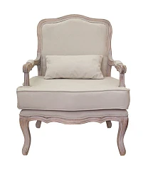 Мягкое полукресло с подлокотниками Nitro Beige V2 на заказ в интернет-магазине