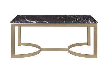 стильный Журнальный столик прямоугольный Aron Marble-Bz на заказ