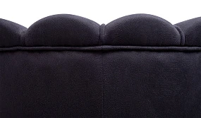 Низкое кресло ракушка Pearl Black на заказ в интернет-магазине