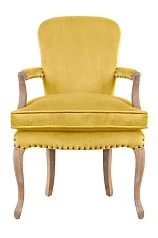 Мягкое полукресло с подлокотниками Anver Oak Yellow