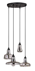 купить красивые Люстра Boretto Smoke Glass Round