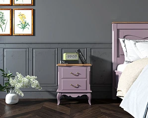 купить стильные Тумба leontina Lavanda на два ящика арт ST9302/2L в интернет-магазине
