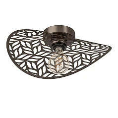 купить 44123 светильник настенно-потолочный SWABY, 1X60W(E27), сталь, бронзовый в интернет-магазине