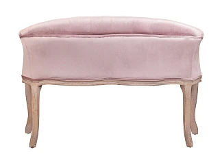 красивый Двухместный дизайнерский диван Kandy Double Pink Velvet на заказ