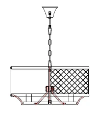 заказать стильные Люстра Klaris Round