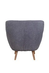 красивое Низкое кресло Fuller Grey Boucle