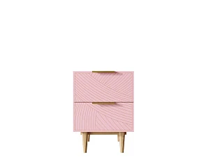 купить Тумбочка с двумя ящиками "Line" LN07/GR1/pink