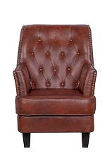 красивое Кожаное кресло Noff Leather V2 на заказ