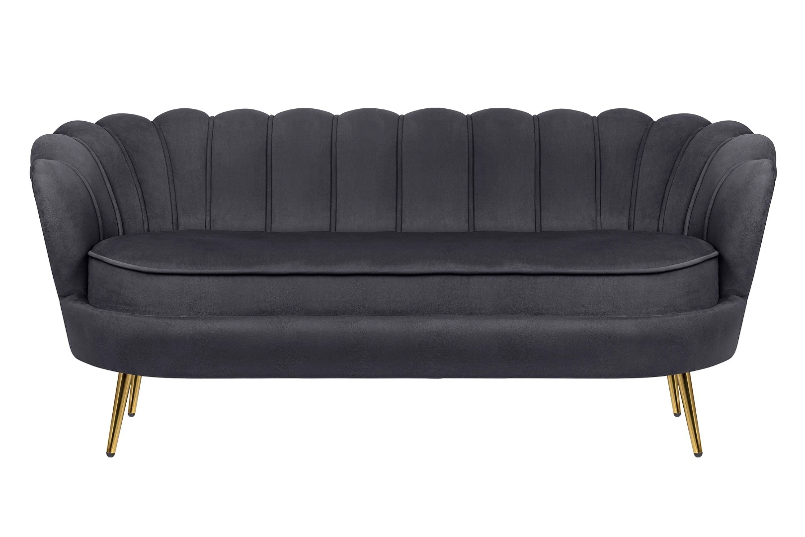 купить Трехместный диван ракушка для гостиниц Pearl Triple Black в интернет-магазине