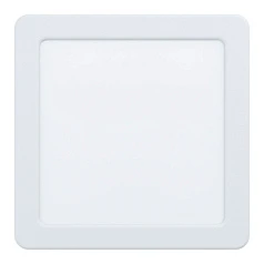 красивые 99179 Светодиодный встраиваемый светильник FUEVA 5, 11W (LED), 166х166, ET26, 1350lm, 4000K, сталь, белый