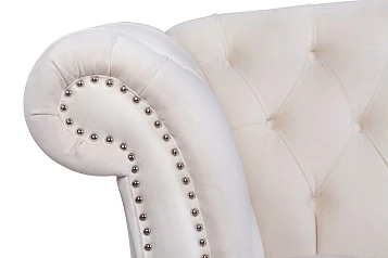 Диван с высокой спинкой для гостиниц Calee Beige в интернет-магазине