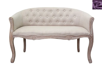 купить стильный Дизайнерский двухместный диван Kandy Double Mocca цвет фиолетовый