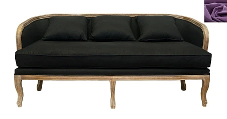 заказать Диван ретро Nora фиолетовый в интернет-магазине