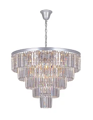 фото Люстра Odeon 5 Rings Silver