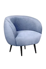 стильное Мягкое кресло Benee Sky на черных ножках