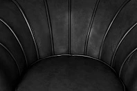 фото Низкое кресло ракушка Pearl Black V2