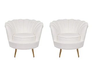 заказать Комплект кресел ракушка Pearl Beige