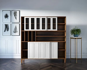 стильный Буфет "Andersen" большой арт AN25WH на заказ