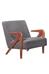 фото Кресло современное серое Arrow BR V4