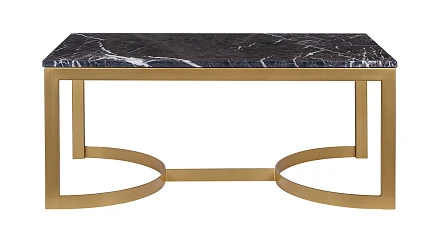 купить красивый Журнальный столик прямоугольный Aron Marble-Gd в интернет-магазине