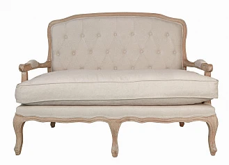 красивый Прямой диван модерн Yareli Beige V2 бежевый на заказ