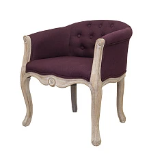 Низкое кресло Kandy Violet в интерьере