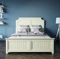 купить стильные Бежевая кровать "Olivia" 160х200 арт GA3001/16C в интернет-магазине