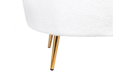 Комплект кресел ракушка Pearl White Boucle