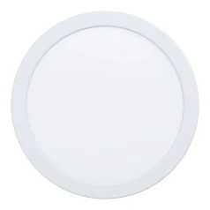 красивые 99134 Светодиодный встраиваемый светильник FUEVA 5, 17W (LED), ?216, ET26, 2000lm, 3000K, сталь, белый