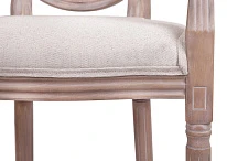 стильный Мягкий стул с подлокотниками Volker Arm Beige V2 на заказ