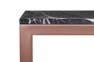 фото Журнальный столик прямоугольный Aron Marble-Cu