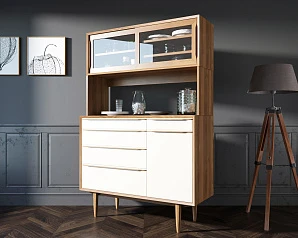 красивый Буфет "Bruni white" арт BR38WH