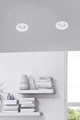 фото 98243 Светодиодный встраиваемый светильник SALICETO димм., 6W(LED), ?88, 380lm, 3000K, алюминий, белый