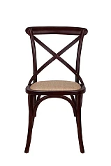 купить стильный Стул Cross Back Chocolate в интернет-магазине