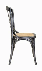 фото Стул Cross Back Silver в интерьере