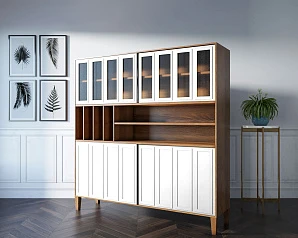 стильный Буфет "Andersen" большой арт AN25WH на заказ