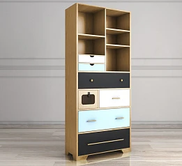 купить красивый Стеллаж малый "Aquarelle Birch" арт RE-30ETG в интернет-магазине