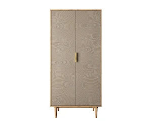купить Шкаф малый двухстворчатый "Line" R24/beige